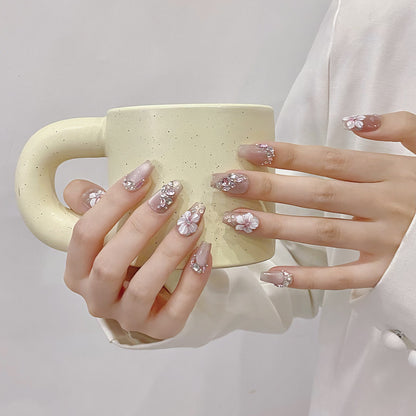 Cherry Blossom Nails