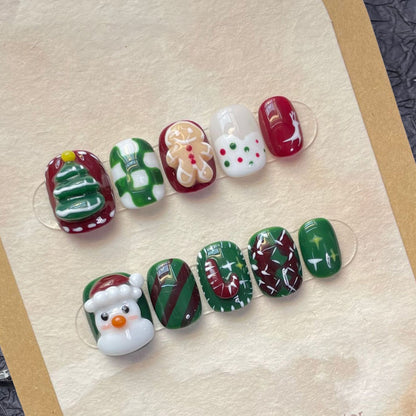 Merry Christmas Nails