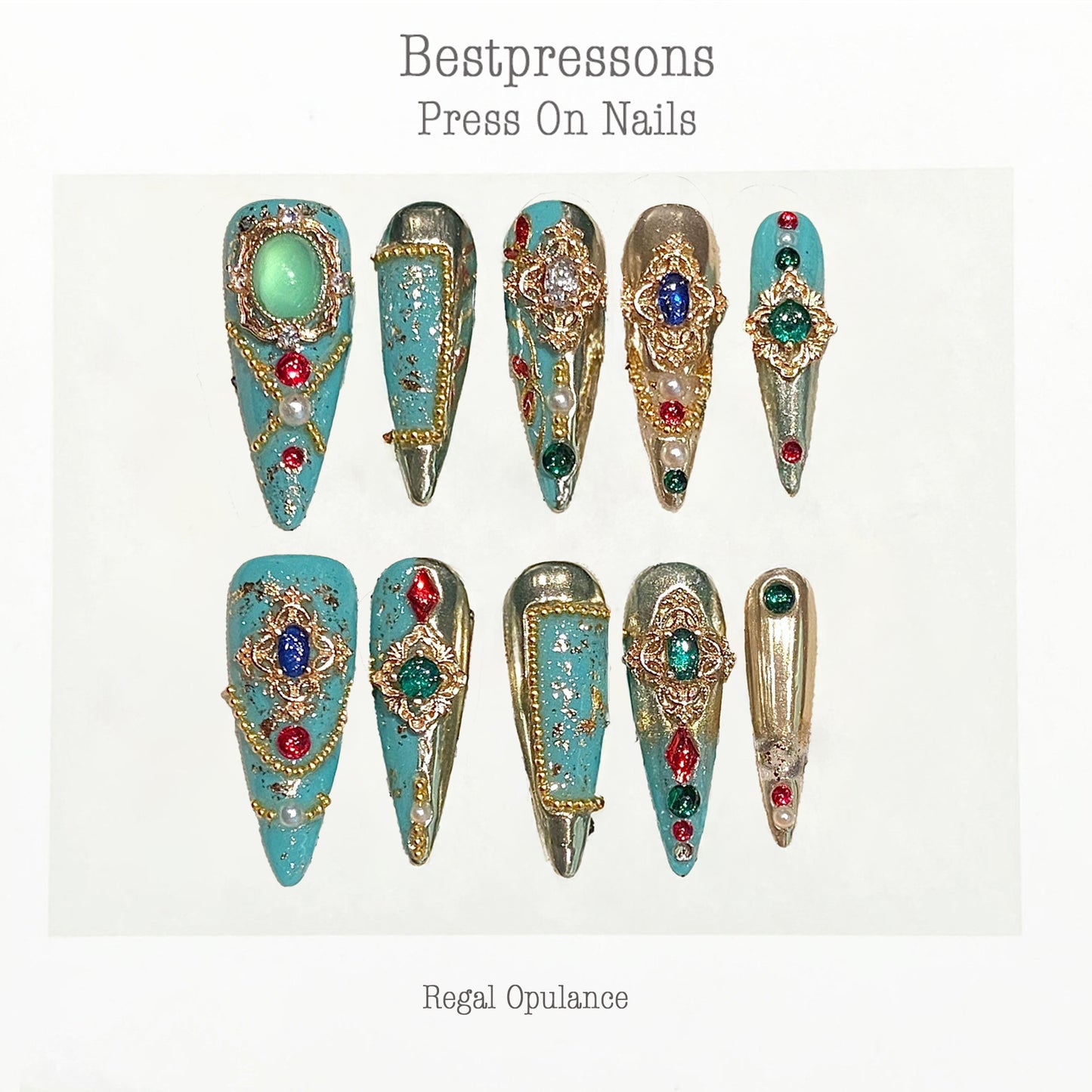 Regal Opulence Premium Nails
