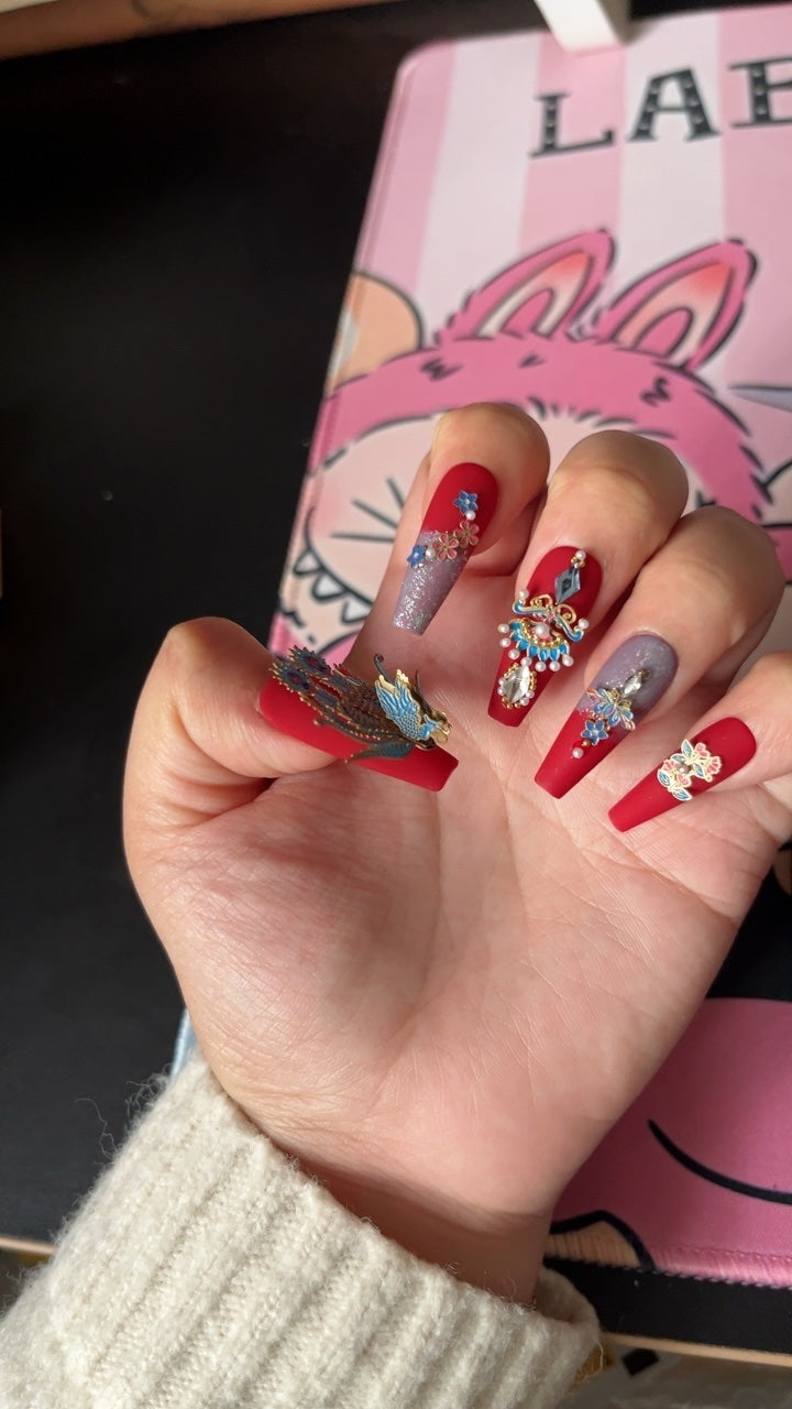 review photo of phoenix press on nails