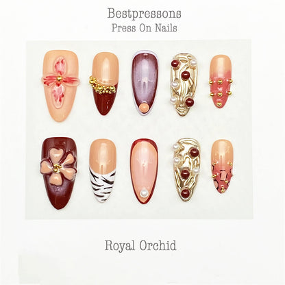 Royal Orchid Nails