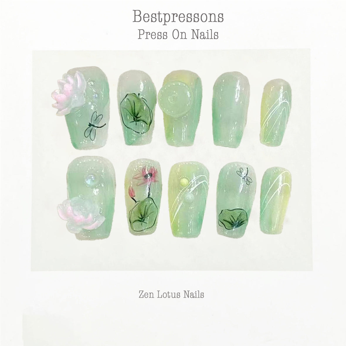 Zen Lotus Nails